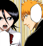 Rukia instructs Ichigo to become stronger and overcome his fears.