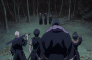 The originals face off against the Reigai.