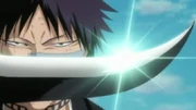 Hisagi mengancam .