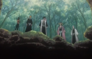 The group arrives at the cave of the Zanpakutō spirits.