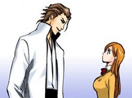 Aizen requests that Orihime use her powers to help him.