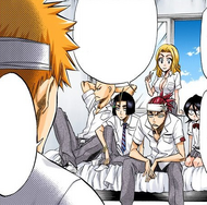 Ichigo learns how Rangiku joined the Strike Force.