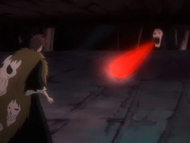 A Menos Grande fires a Cero at Ashido.