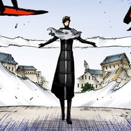 Aizen is freed from his restraints.