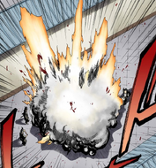 One of the Shinigami blows up.