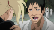 Big Mouth begs Hiyori to free him.