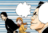 Two Shinigami join Orihime as escorts.