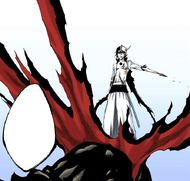 Ichigo collapses before Ulquiorra.