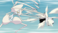 Wonderweiss continues attacking Yamamoto.