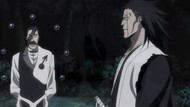 Kenpachi and Giriko pair up.