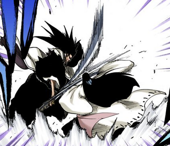 Retsu Unohana Vs Kenpachi Zaraki Bleach Wiki Fandom If its kenpachi around the same time as ichigo vasto lorde vs ulquiorra, i say ichigo vasto lorde. retsu unohana vs kenpachi zaraki