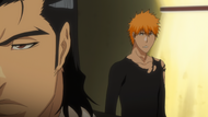 Ichigo questions Kūgo.