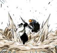 160Ichigo and Byakuya clash