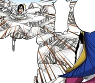 Uryū demands that Mayuri remove the surveillance bacteria from him.