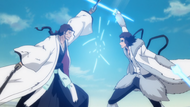 Shunsui and Starrk face-off for the final time.