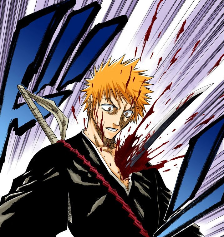 ichigo vs kenpachi manga