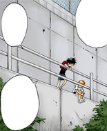 Tatsuki asks Ichigo Kurosaki if he can see ghosts.