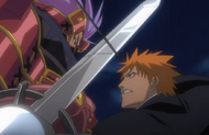 Ichigo and Hanza fight.