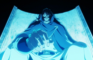 Yhwach questions Luders' predictions.