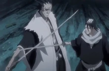 Zaraki contre Byakuya