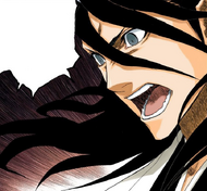 Byakuya proclaims that he will crush Ichigo and his new power.