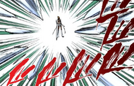 Hitsugaya launches Gunchō Tsurara at Tier Harribel.