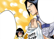 Uryū explains that he only went out to get some sewing supplies.