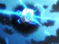 An emerging  is immediately killed by Uryū.
