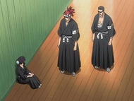 Renji and Iba find Momo Hinamori.