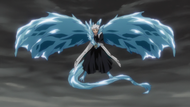 Hitsugaya's Daiguren Hyōrimaru.