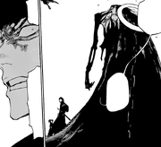 Renji se sorprende al ver a Szayelaporro