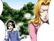 Rangiku complain about Haineko being vain and moody.