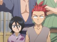 Renji and Rukia when they were kids in the Rukongai.