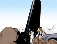 Ichigo and his friends discover Ichibe'e's remains.
