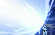 Reigai-Urahara battles against his other half using Hadō #88. Hiryū Gekizoku Shinten Raihō.