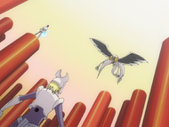 Pesche challenges Cirucci to attack him instead of Uryū.