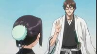 Hinamori y Aizen