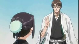 Hinamori y Aizen