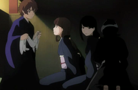 Shu and Rukia rescue Rurichiyo's servants-1-