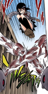 Shrieker's Targets utilise Spouting to try and catch Rukia.