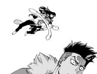 Noel prepares to blast Bruno with both Witch Kits.