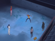 Ichigo is baffled when Uryū, Sado, and Orihime join him on his journey.