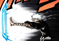 Isane Kotetsu uses Tenteikūra to inform the Gotei 13 of Aizen's betrayal.