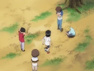 Karin and her friends are dejected by Hitsugaya not coming to practice.