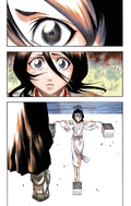 Rukia and Ichigo on the first color page of Chapter 151.
