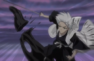 Hitsugaya bifurcates a Gillian.