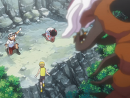 The Hollow is confronted by Jinta and Ururu.