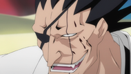 Kenpachi says he is happy.