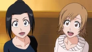 Karin and Yuzu smiling.