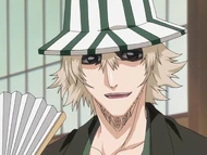 Urahara assures Yoruichi that she does not have to worry about the Reiatsu disturbance they felt.